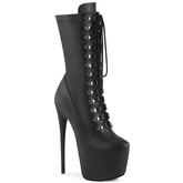 Pleaser Jubilant 1048 Black Pu Platform Shoes